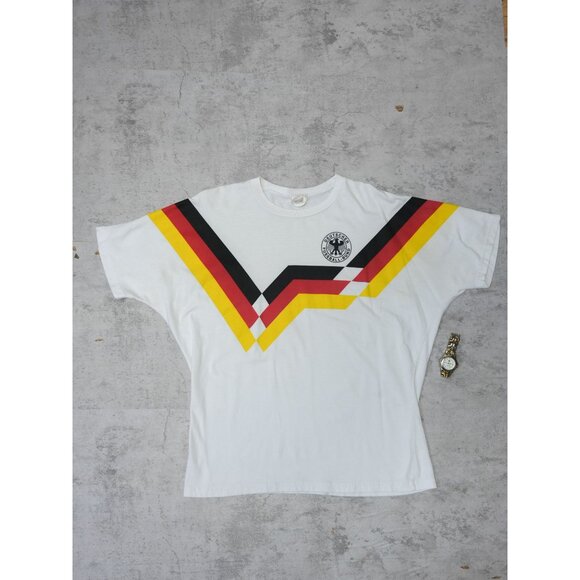 Vintage 90s Germany Football Soccer T - Picture 1 of 2